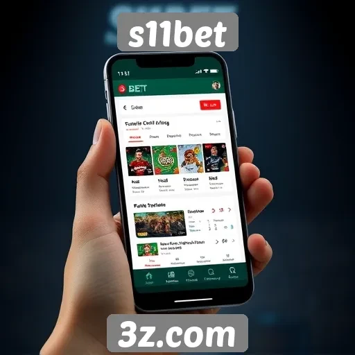 experiência mobile do s11bet ganha elogios